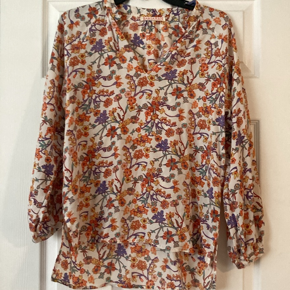 Banjanan floral print blouse
